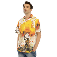 Load image into Gallery viewer, Painted Tree - Stacked Mouse - All-Over Print Men's Hawaiian Shirt With Button Closure