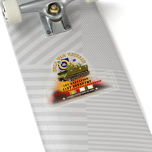 Load image into Gallery viewer, Kiss-Cut Stickers - Army - Cold War Vet - 1st Bn 41st Infantry - M113 APC w COLD SVC