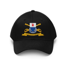 Load image into Gallery viewer, Twill Hat - Army - 299th Cavalry Regiment w Br - Ribbon- Hat - Direct to Garment (DTG) - Printed