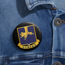 Load image into Gallery viewer, Custom Pin Buttons - Army - 502nd Infantry Regt - DUI wo txt