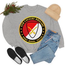Load image into Gallery viewer, Unisex Heavy Blend Crewneck Sweatshirt - Army - 6th Cavalry Brigade Fort Hood, Texas