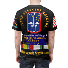 Load image into Gallery viewer, All Over Printing - Army - 172nd Infantry Bde Ft. Richardson, AK with Cold War Ribbons