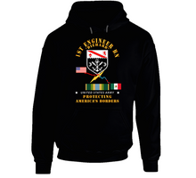 Load image into Gallery viewer, Army - Faithful Patriot - 1st Engineer Bn - Protecting Boder W Afsm Svc Hoodie