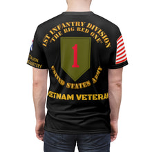 Load image into Gallery viewer, All Over Printing - Army - Vietnam Combat Veteran - 2nd Battalion, 18th Infantry 1st Infantry Division