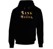 Load image into Gallery viewer, Army - Artillery - King Of Battle W Crown - Center X 300 Hoodie