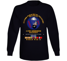 Load image into Gallery viewer, Army - 511th Pir 11th Airborne Div - Wwii W Pac - Phil Svc Long Sleeve