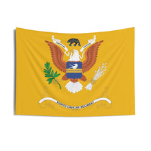 Load image into Gallery viewer, Indoor Wall Tapestries - 8th Cavalry Regiment - (Honor and Courage) - Regimental Colors Tapestry
