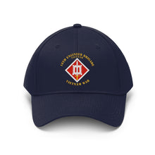 Load image into Gallery viewer, Twill Hat - Army - 18th Engineer Brigade Vietnam - Vietnam War - Hat - Direct to Garment (DTG) - Printed