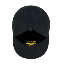 Load image into Gallery viewer, Adult Denim Black Baseball Hat - 36th Wing - Anderson Air Force Base - Guam