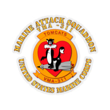 Load image into Gallery viewer, Kiss-Cut Stickers - USMC - Marine Attack Squadron 311 - VMA 311 wo DS