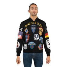Load image into Gallery viewer, Men's AOP Bomber Jacket - Berlin Germany - Cold War Veteran