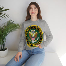 Load image into Gallery viewer, Unisex Heavy Blend Crewneck Sweatshirt - Army - US Army Retired