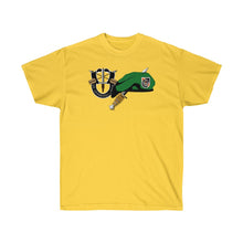 Load image into Gallery viewer, Unisex Ultra Cotton Tee - 5th Special Forces Group (Airborne) Beret/Dagger - Vietnam Veteran with Vietnam Map