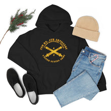 Load image into Gallery viewer, Unisex Heavy Blend™ Hooded Sweatshirt - Army - 2nd Bn 4th Field Artillery Regt - 105mm w Arty Br