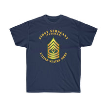 Load image into Gallery viewer, Unisex Ultra Cotton Tee - Army - First Sergeant - 1SG - Veteran - American Patriot