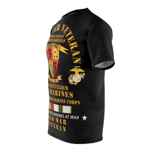 Load image into Gallery viewer, Unisex AOP Cut & Sew Tee - USMC - Cold War Vet - 3rd Bn, 5th Marines w COLD SVC X 300