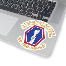 Load image into Gallery viewer, Kiss-Cut Stickers - Army - 442nd Infantry Regimental Combat Team X 300