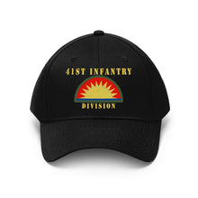 Load image into Gallery viewer, Army - 41st Infantry Division X 300 - Hat - Unisex Twill Hat - Direct to Garment (DTG) Printed