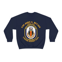 Load image into Gallery viewer, Unisex Heavy Blend Crewneck Sweatshirt - USS John S. McCain (DDG-56)
