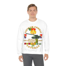 Load image into Gallery viewer, Unisex Heavy Blend Crewneck Sweatshirt - Army - Vietnam Combat Vet - 2nd Bn 94th Artillery - I Field Force w M107