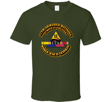 Load image into Gallery viewer, Army - Shoulder Sleeve Insignia - 11th Armored Division, WWII, (European Theater) - T Shirt, Premium and Hoodie