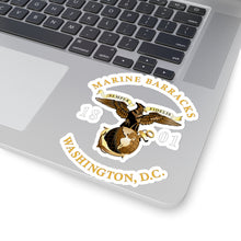 Load image into Gallery viewer, Kiss-Cut Stickers - Marine Barracks - Washington, D.C 1801 X 300