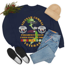 Load image into Gallery viewer, Unisex Heavy Blend Crewneck Sweatshirt - USAF - Vietnam Combat Veteran w Pararescue Huskie