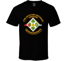 Load image into Gallery viewer, 4th Infantry Division with Vietnam Service Ribbons - T-Shirts - Classic