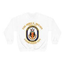 Load image into Gallery viewer, Unisex Heavy Blend Crewneck Sweatshirt - USS John S. McCain (DDG-56)