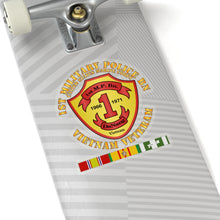 Load image into Gallery viewer, Kiss-Cut Stickers - USMC - 1st MP Battalion - Vietnam Veteran