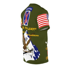 Load image into Gallery viewer, AOP - Army - 10th Mountain Division - Climb to Glory - REFORGER 90, Centurion Shield - Cold War Service Ribbons - Military Green