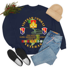 Load image into Gallery viewer, Unisex Heavy Blend Crewneck Sweatshirt - Army - Vietnam Combat Vet - 2nd Bn 94th Artillery - I Field Force w M107