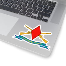 Load image into Gallery viewer, Kiss-Cut Stickers - Army - 5th Infantry Division - SSI w Br - Ribbon X 300