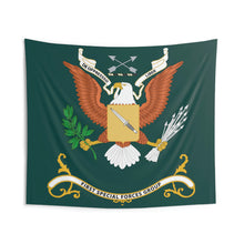 Load image into Gallery viewer, Indoor Wall Tapestries - 1st Special Forces Group - Regimental Colors Tapestry