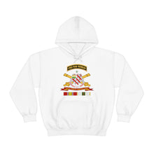 Load image into Gallery viewer, Unisex Heavy Blend Hooded Sweatshirt - Army - 8th Field Artillery w Br - Ribbon COLD WAR Vet Tab