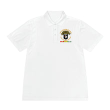 Load image into Gallery viewer, Men's Sport Polo Shirt - Army - 58th Infantry Platoon - Scout Dog - W Vn Svc V1