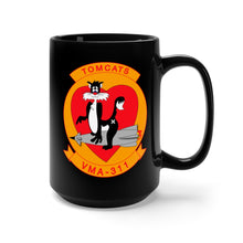 Load image into Gallery viewer, Black Mug 15oz - USMC - Marine Attack Squadron 311 - VMA 311 wo Txt