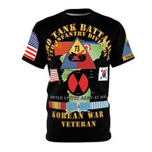 Load image into Gallery viewer, AOP - Army - 73rd Tank Battalion, THUNDERBOLTS, 7th Infantry Division, Korean War Veteran