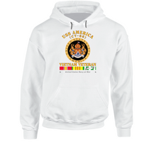 Load image into Gallery viewer, USS America (CV-66) - Vietnam Vet with Vietnam Service Ribbons - Hoodie