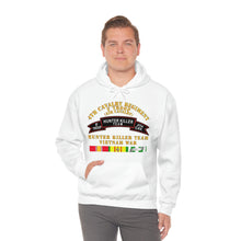 Load image into Gallery viewer, Unisex Heavy Blend Hooded Sweatshirt - Army - F Troop 4th Cav - Hunter Killer w Vietnam War SVC