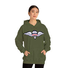 Load image into Gallery viewer, Unisex Heavy Blend Hooded Sweatshirt - Army - Parachute Rigger Cloth Wo Txt