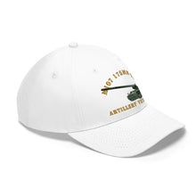 Load image into Gallery viewer, Twill Hat - Army - M107 - 175mm Gun - Artillery Veteran - Hat - Direct to Garment (DTG) - Printed