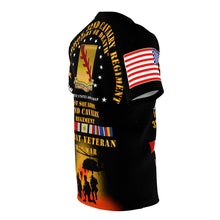 Load image into Gallery viewer, Unisex AOP - 1st Squadron, 32nd Cavalry Regiment (Air Assault), Operation Iraqi Freedom with Iraq Service Ribbons