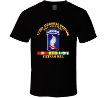 Load image into Gallery viewer, 173rd Airborne Brigade with Vietnam Service Ribbons T Shirt - Classic