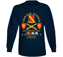Load image into Gallery viewer, Army - Cold War Vet - 52nd Artillery Group - Fort Sill, Ok W Cold Svc Long Sleeve