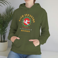 Load image into Gallery viewer, Unisex Heavy Blend Hooded Sweatshirt - Army - 84th Infantry Division - The Railsplitters wo DS X 300