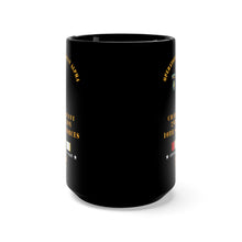 Load image into Gallery viewer, Black Mug 15oz - Army - ODA 232 - C Co, 2nd Bn 10th SFG w COLD SVC