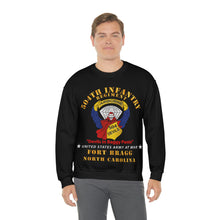 Load image into Gallery viewer, Unisex Heavy Blend Crewneck Sweatshirt - Army - 504th Infantry Regiment - Devils - FBNC X 300