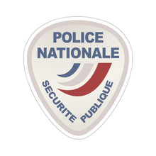 Load image into Gallery viewer, Kiss-Cut Stickers - Police Nationale France Police Patch Blanc