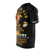 Load image into Gallery viewer, Unisex AOP Cut & Sew Tee - USMC - Vietnam War Veteran - 3rd Bn, 5th Marines w CAR VN SVC